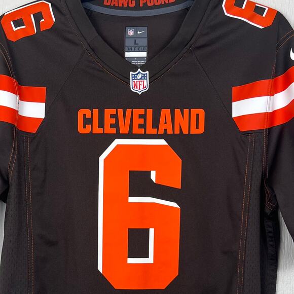 Nike Cleveland Browns Baker Mayfield Jersey men’s size Large #6 On Field - Picture 4 of 8